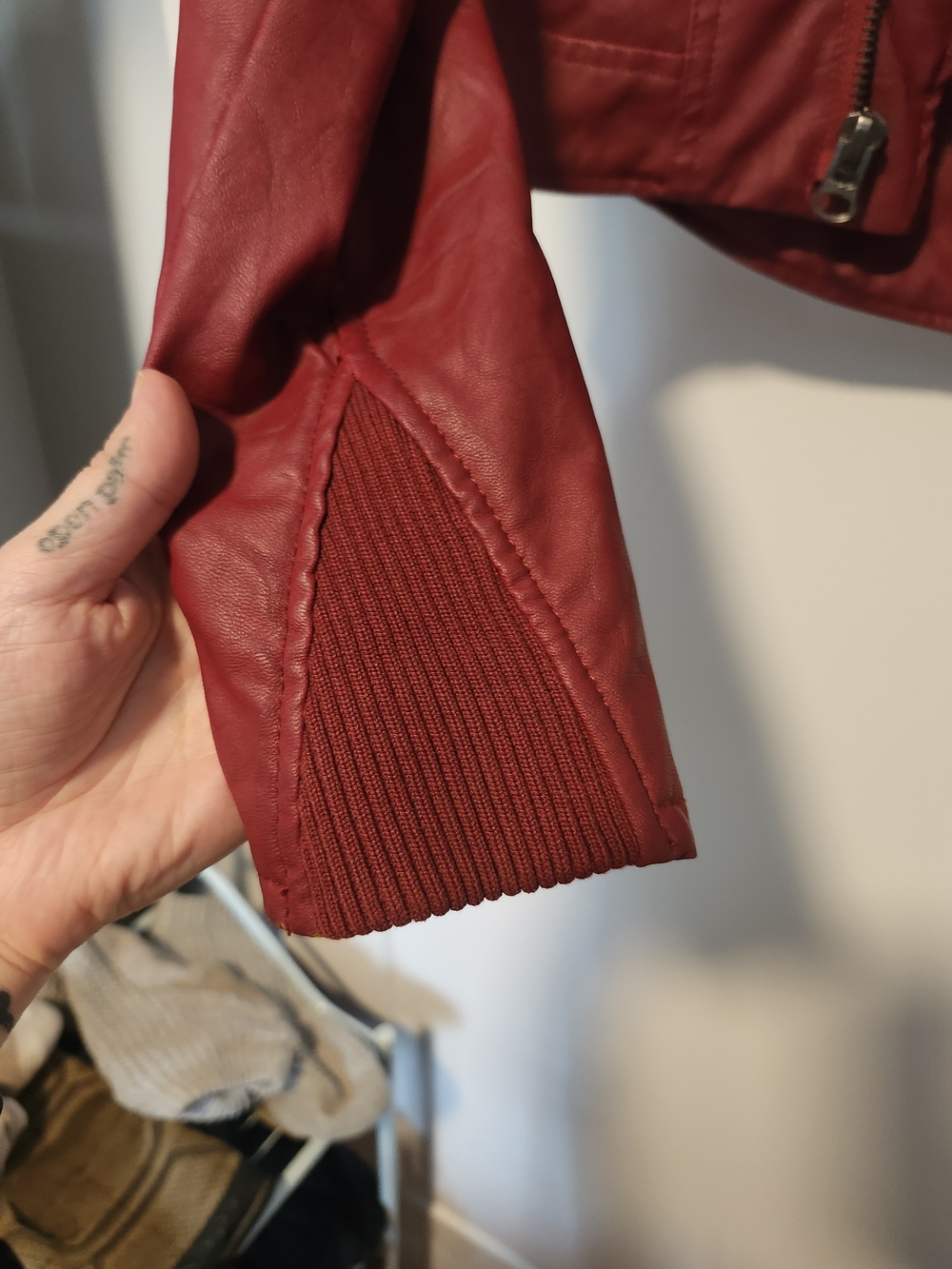 Volcom Faux Leather Jacket - Picture 4 of 10